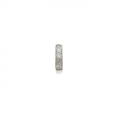 K14WG ダイヤモンド ピアス 0.10CT 片耳