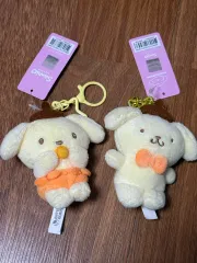 サンリオ ポムポムプリン ぬいぐるみ キーホルダー セット まとめ (2個)