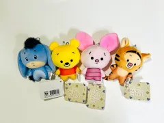 新品) クマのプーさん友達たち フルセット ぬいぐるみ キーホルダー