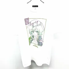 【新品】[印象N] arma bianca アルマビアンカ Tシャツ メンズ L 白 綿100% SHAMAN KING シャーマンキング リゼルグダイゼル lette-graph 丸首 半袖のサムネイル