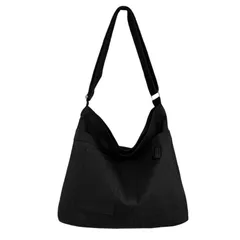 【数量限定】トートバッグ レディース 大容量 ショルダーバッグ キャンバス 帆布 バッグ 斜め掛け 肩掛け メッセンジャーバッグ 軽量 無地 おしゃれ ファッション小物 通勤 通学 旅行 仕事用 お出掛け