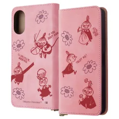 新品 イングレム Xperia 10 VI/ムーミン/手帳型レザーケース Raffine/いろんなリトルミイ IJ-AXP10M6DML2P/MT49