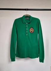 ポロラルフローレン コットン シルク ポロTシャツ
