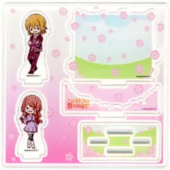 【中古】アクリルスタンド・アクリルパネル 垣根帝督＆麦野沈利 お花見 アクリルフィギュアプレート 「とある科学の超電磁砲T POP UP CORNER in TSUTAYA」のサムネイル
