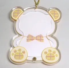 【中古】雑貨 イエロー くま型アクリルフレーム 「DMMスクラッチ! G.triGer 推し活グッズ～くま耳シリーズ～」 C-4賞