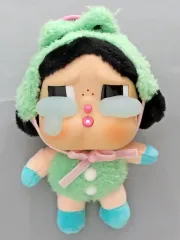 【中古】キーホルダー WHAT A FROG 「POPMART CRYBABY Crying Again シリーズ フェイスぬいぐるみ」
