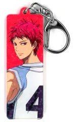 【中古】キーホルダー 赤司征十郎 「黒子のバスケ POP UP SHOP in マルイ 描き下ろし 戦う背中ver. トレーディングホログラムスティックアクリルキーホルダー」