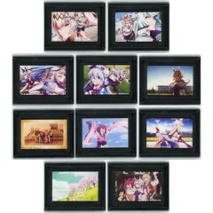 【中古】マグネット・磁石 全10種セット 「ウマ娘 シンデレラグレイ EXHIBITION-怪物の蹄跡展- フレームマグネットコレクション」