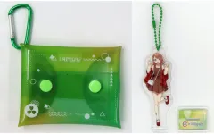 【中古】バッグ 花里みのり コラボ限定マルチポーチ 「プロジェクトセカイ カラフルステージ! feat. 初音ミク×スシロー」 マルチポーチ付きソフトドリンク注文特典