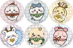 【中古】鏡・ミラー 全6種セット 缶ミラー 「ちいかわ なんか小さくてかわいいやつ×セブンイレブン ちいかわと冬をたのしんじゃお!」 プレゼントキャンペーン