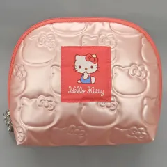 【中古】バッグ ハローキティ メタリックシリーズ ラウンドポーチ 「サンリオキャラクターズ」