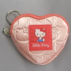 【中古】バッグ ハローキティ メタリックシリーズ ハートポーチ 「サンリオキャラクターズ」