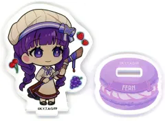 【中古】アクリルスタンド・アクリルパネル フェルン(笑顔) 「葬送のフリーレンCAFE in SWEETS PARADISE トレーディングアクリルスタンド」