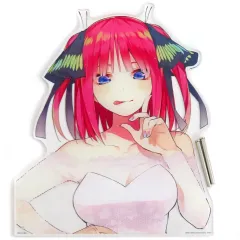 【中古】アクリルスタンド・アクリルパネル 中野二乃(原作イラスト) バストアップアクリルボード 「一番くじ 五等分の花嫁 ～一番くじ化5周年のお祝いも私たち全員で分かち合います!～ 」 B賞