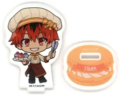 【中古】アクリルスタンド・アクリルパネル シュタルク(笑顔) 「葬送のフリーレンCAFE in SWEETS PARADISE トレーディングアクリルスタンド」