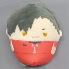 【中古】ぬいぐるみマスコット・ぬいぐるみバッジ 黒尾鉄朗 ふわコロりん 「くじメイト ハイキュー!! ぬいくじ」 D-D賞