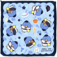 【中古】タオル・手ぬぐい タキシードサム ハンドタオル 「タイトーくじ 侍ジャパン×サンリオキャラクターズ」 E賞