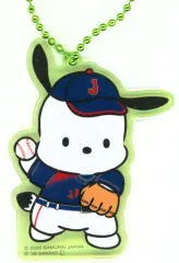 【中古】キーホルダー ポチャッコ アクリルキーホルダー 「タイトーくじ 侍ジャパン×サンリオキャラクターズ」 F賞