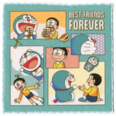 [중고] 수건 · 수건 도라에몽 & 야비 노비타 풀 컬러 수건 (타월 컬렉션) [이치 반 쿠지 도라에몽 ~ 너와 계속 함께 ~] E 상
