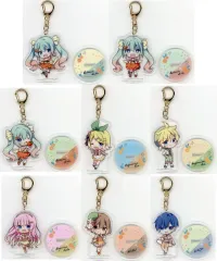 【中古】キーホルダー 全8種セット アクリルキーホルダー 「フリューくじ 初音ミク Citrus MIKU」 F賞