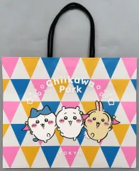 【中古】ショッパー ちいかわ＆ハチワレ＆うさぎ ショッパー(小) 「ちいかわ なんか小さくてかわいいやつ ちいかわパーク」