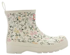 ハンター レディース シューズ ブーツ・レインブーツ HUNTER Womens Play Short Scoop Waterproof Rain Boots Ivory アイボリー
