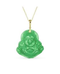 JADE BUDDA CHARM 翡翠 ブッダ チャーム 14K GOLD - メルカリ