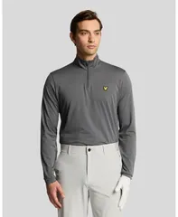 ライルアンドスコット メンズ アウター パーカー・スウェット Lyle Scott Mens Golf Course Midlayer Granite