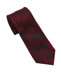 ダナ キャラン ニューヨーク メンズ アクセサリー ネクタイ DKNY Menslim Design Tie Black Red ブラックのサムネイル