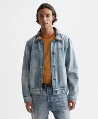 スコッチアンドソーダ メンズ アウター ジャケット・ブルゾン デニム SCOTCH SODA Mens Washedenim Ranch Jacket Blue ブルーのサムネイル
