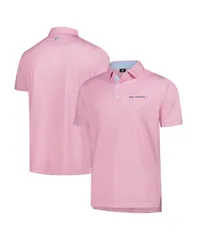 フットジョイ メンズ トップス ポロシャツ FootJoy Mens Pink 2025 THE PLAYERS ProDry Citrus Lisle Polo Shirt Pink ピンクのサムネイル