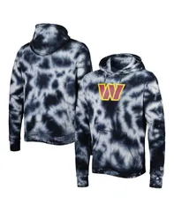 ニューエラ メンズ アウター パーカー・スウェット パーカー New Era Mens Black Washington Commanders Team TieDye Pullover Hoodie Black ブラック