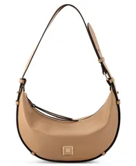 ナインウェスト レディース バッグ Nine West Laramie Covertible Crossbody Medium Hobo Bag Dark Camel キャメルのサムネイル