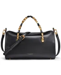 ダナ キャラン ニューヨーク レディース バッグ Donna Karanew York Womens Crinoline Satchel Bag Black Gold ブラック