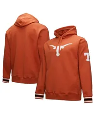 ミッチェルネス メンズ アウター パーカー・スウェット フリース Mitchell Ness Mens Texas Orange Texas Longhorns Chainstitch Fleeceのサムネイル