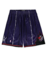 ミッチェルネス メンズ ボトムス ハーフパンツ・ショーツ トール ショートパンツ Mitchell Ness Mens Mitchell Ness Purple Toronto Raptors Bigのサムネイル