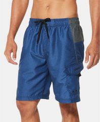 Speed Men's Swimwear Half Pants/Shorts Plus Size Speedo Mens Marina Sport VaporPLUS 9 Swim Trunks Blue Heather