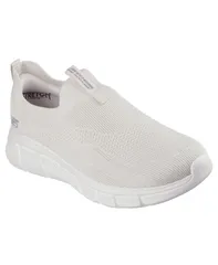 スケッチャーズ レディース シューズ スリッポン・ローファー スニーカー Skechers Womens BOBSport B Flex SlipOn Casual Sneakers from Finish Line Off White オフホワイト