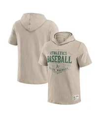 ファナティクス レディース トップス Tシャツ Fanatics Darius Rucker Collection by Mens Tan Oakland Athletics Hooded TShirtan タン
