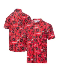 レインスプーナー メンズ トップス ポロシャツ Reyn Spooner Mens Red Georgia Bulldogs Performance Polo Shirt Red レッドのサムネイル