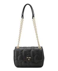 ナインウェスト レディース バッグ Nine West Rue Chain Convertible Flap Crossbody Bag Black ブラックのサムネイル