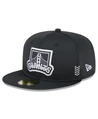 ニューエラ メンズ アクセサリー 帽子 New Era Mens Black San Francisco Giants 2024 Clubhouse 59FIFTY Fitted Hat Black ブラック