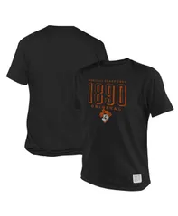 オリジナル レトロ ブランド メンズ トップス Tシャツ ロゴ Original Retro Brand Mens Black Oklahoma State Cowboys 1890 Originalogo Tshirt Black ブラック