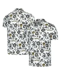 レインスプーナー メンズ トップス ポロシャツ Reyn Spooner Mens White Milwaukee Brewers Pua Performance Polo Shirt White ホのサムネイル