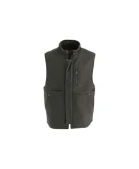 ソログッド メンズ トップス ベスト Thorogood Mens Heritage Stone Washed Canvas Vest Swamp ストーン