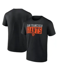 ファナティクス メンズ トップス Tシャツ Fanatics Mens Black San Francisco Giants Hard To Beat TShirt Black ブラック