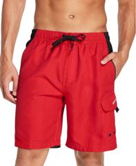 Speed Men's Swimwear Half Pants/Shorts Plus Size Speedo Mens Marina Sport VaporPLUS 9 Swim Trunks Speedo Red