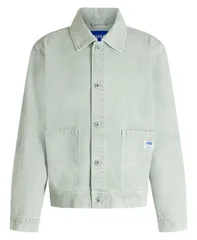 ヒューゴボス メンズ アウター ジャケット・ブルゾン Hugo Boss Mens CarpenteregularFit Jacket Seafoamのサムネイル
