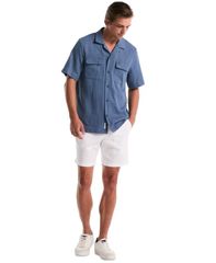 即完売】ARCODIO アルコディオ リネンショートパンツ ネイビー 干場