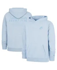 47 ブランド メンズ アウター パーカー・スウェット パーカー 47 Brand Mens Light Blue Tampa Bay Lightning Foundation Pullover Hoodie Light Blue ブルー